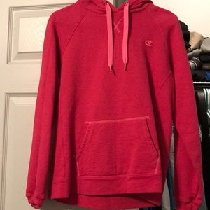 Pink champion hoodie!